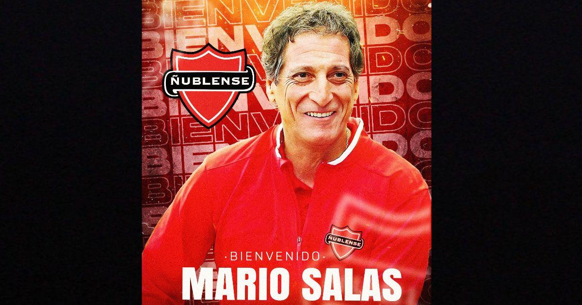 Mario Salas es nuevo técnico de Ñublense