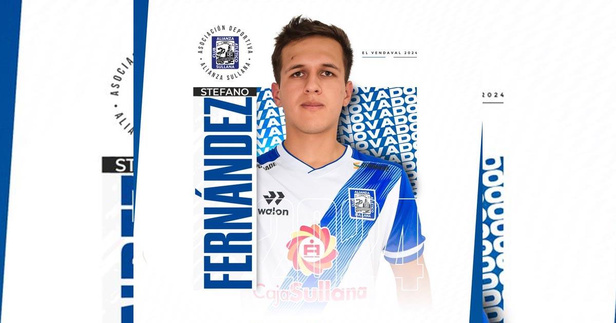 Stefano Fernández seguirá en Alianza Atlético