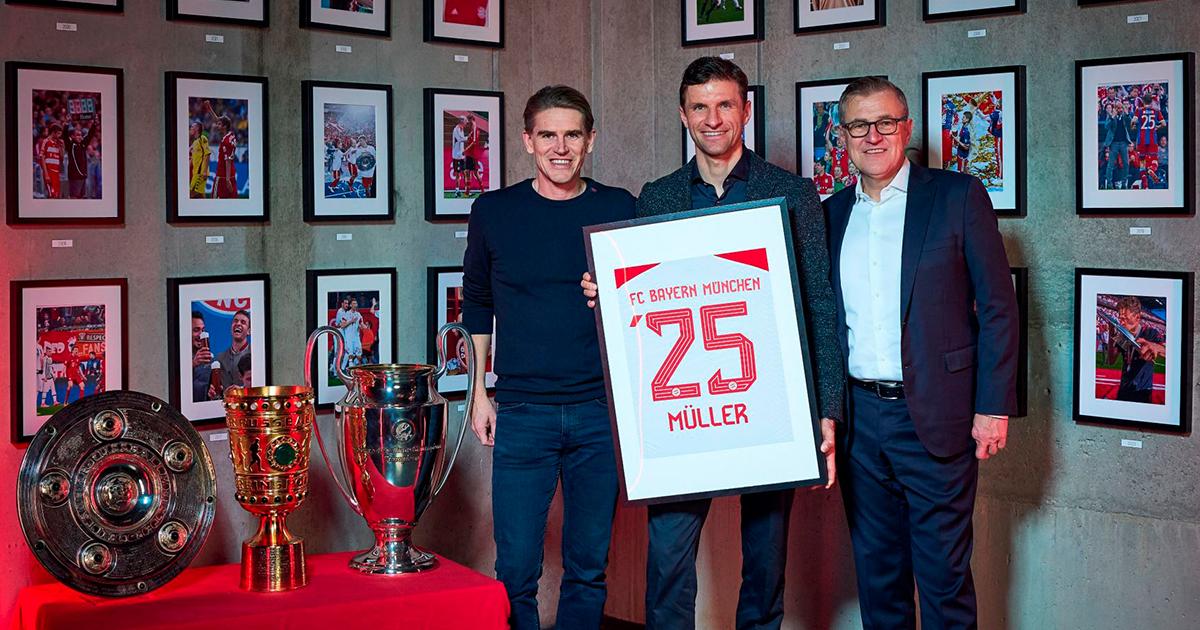Thomas Müller renovó contrato con Bayern Múnich hasta 2025
