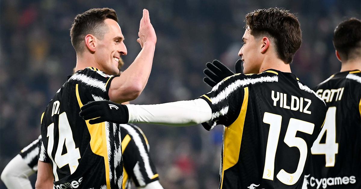 Juventus goleó a Frosinone y avanzó a semifinales de la Copa Italia