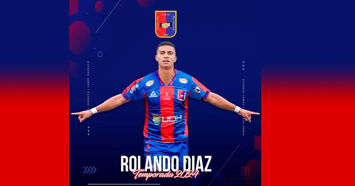 ¡De Cusco a Huánuco! Delantero Rolando Díaz jugará esta temporada en Alianza UDH