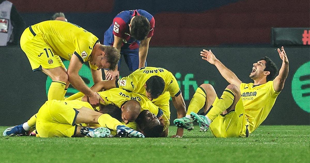 Lluvia de goles: Villarreal venció 5-3 al Barcelona en un partidazo