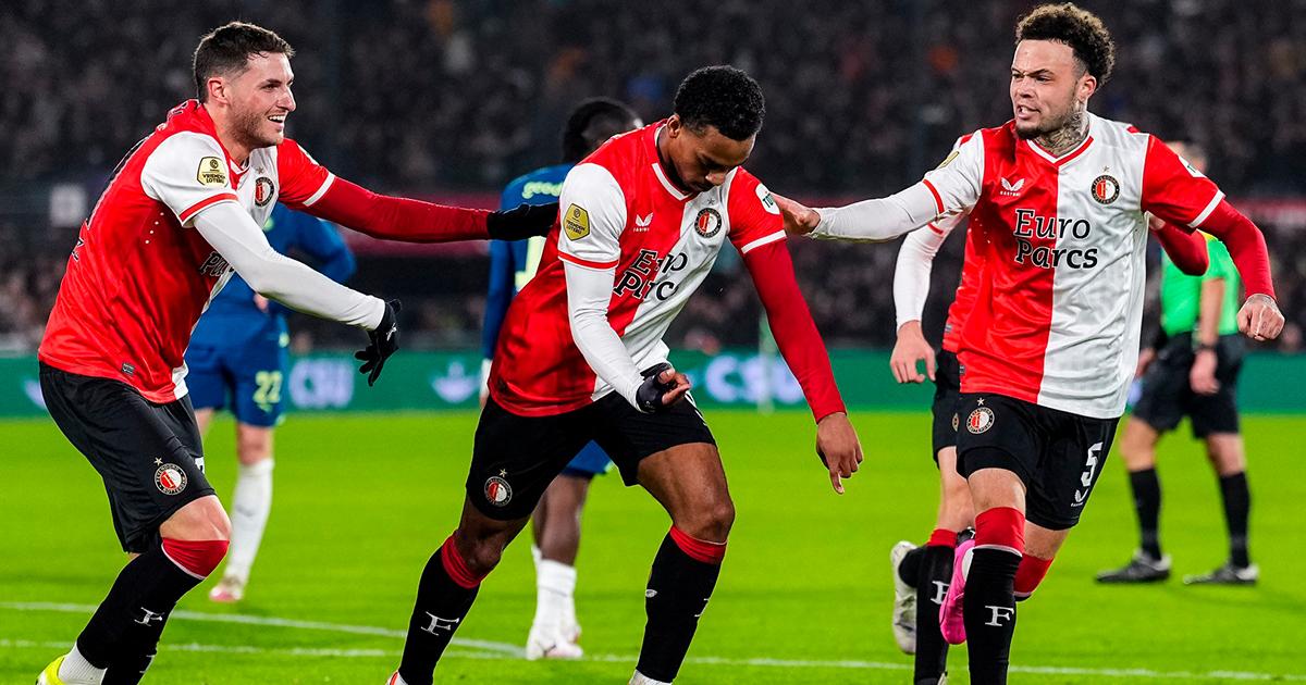 Sin López, Feyenoord venció a PSV y avanzó a cuartos de la Copa de Holanda