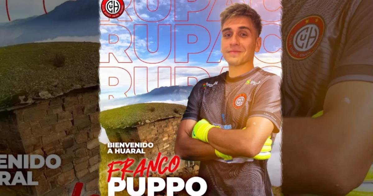 Union Huaral anunció la incorporación del arquero Franco Puppo