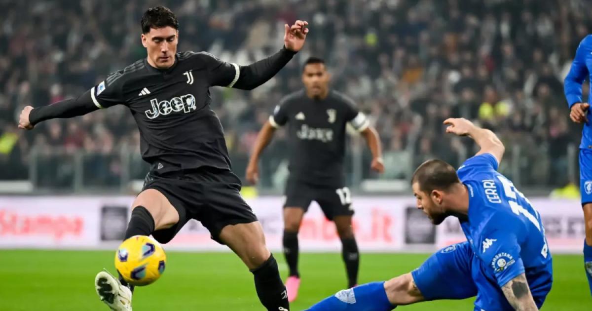 Juventus igualó a uno con Empoli y perdió la chance de despuntarse en la Serie A