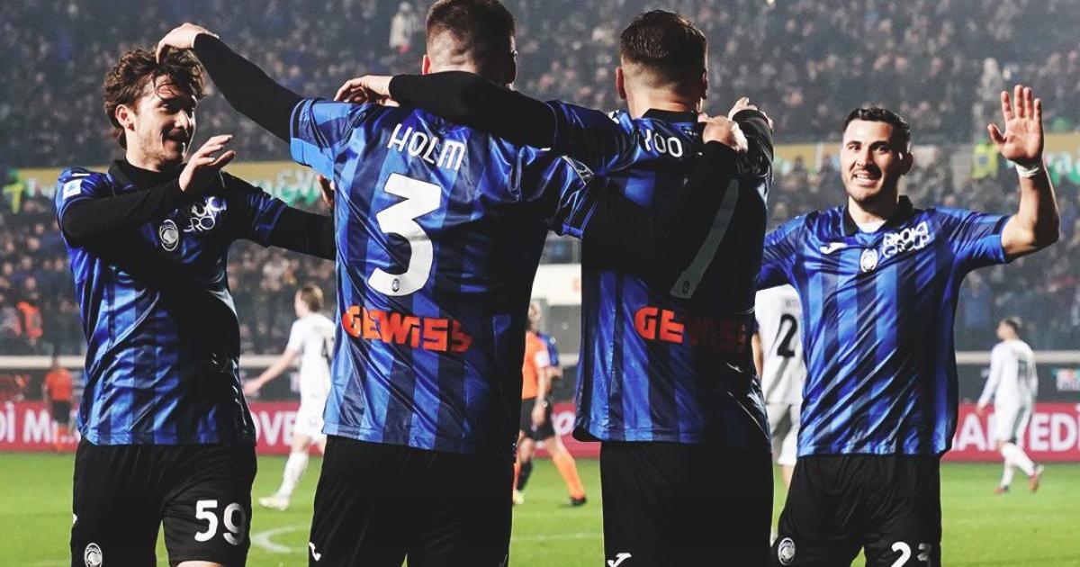 (VIDEO) Atalanta goleó a Sassuolo y se afianzó en zona de Champions