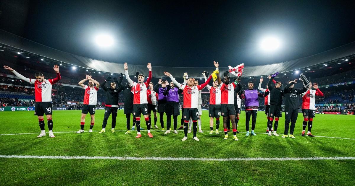 Feyenoord clasificó a semifinales de la Copa de Países Bajos