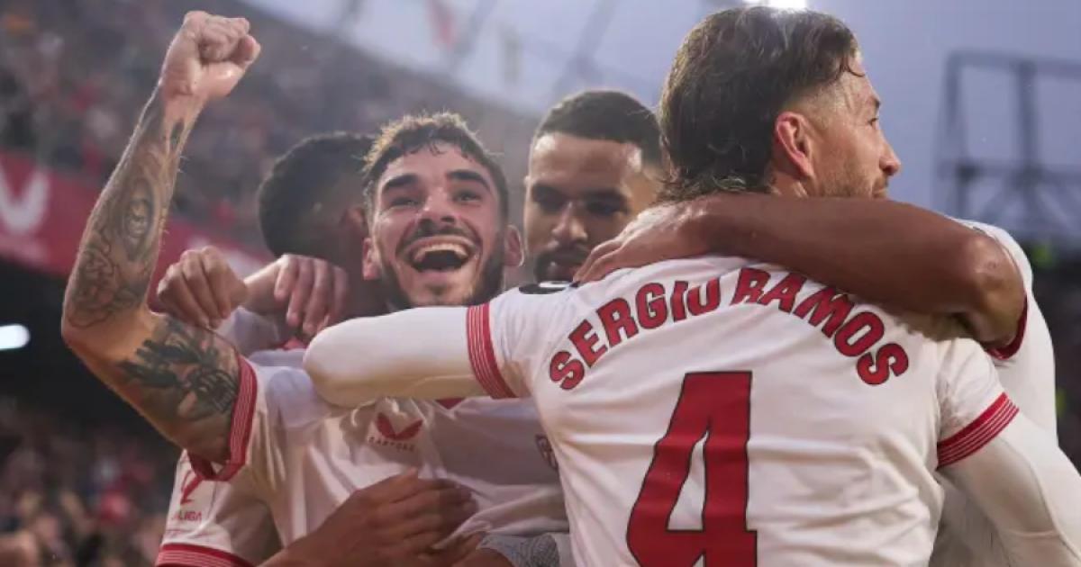 Sevilla superó por la mínima diferencia a Atlético de Madrid por Laliga