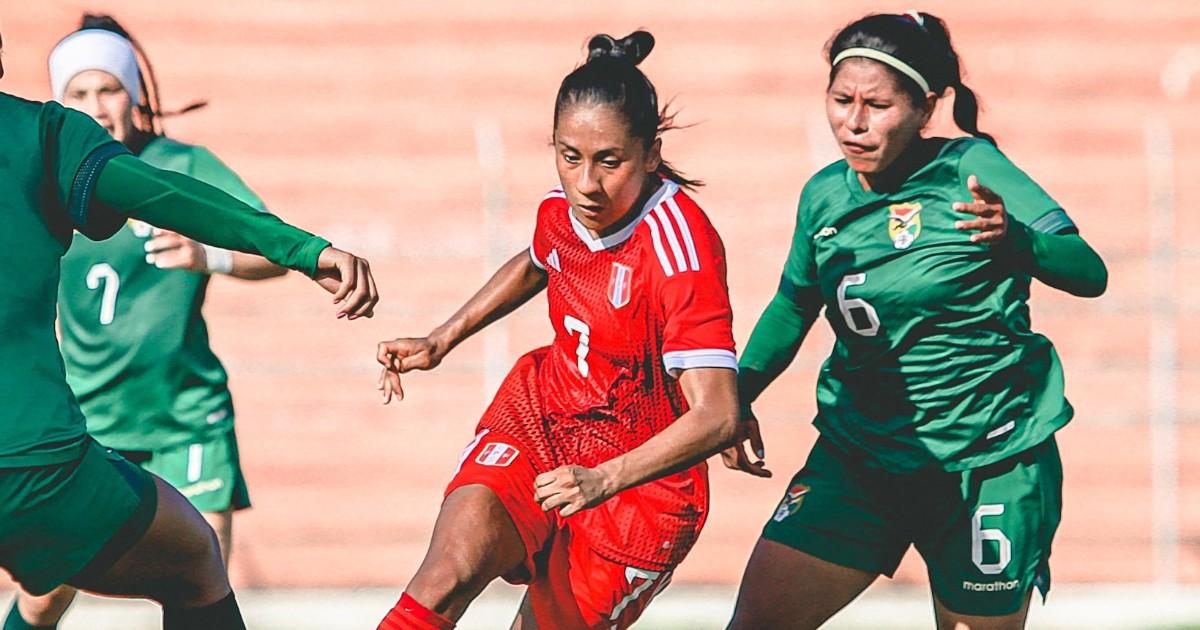 Selección femenina venció por 1-0 a Bolivia