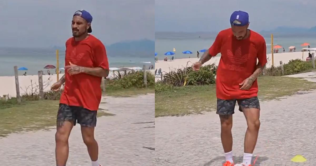 (VIDEO) Así entrena Paolo Guerrero en Brasil antes de unirse a César Vallejo