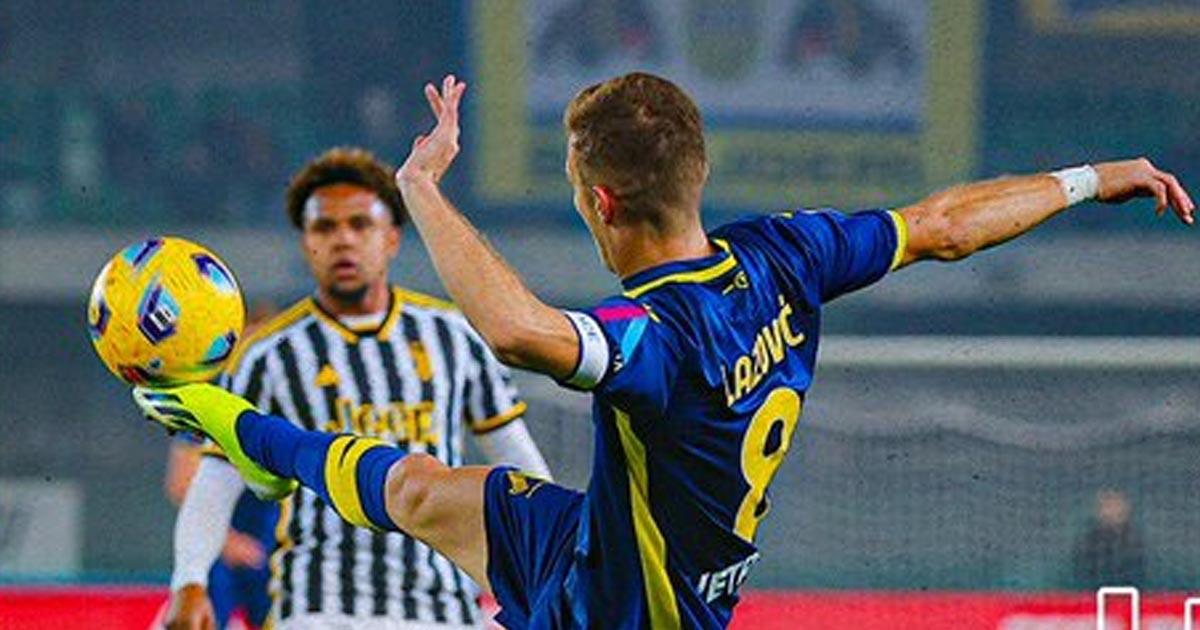 Verona y Juventus se repartieron los puntos tras empatar 2-2