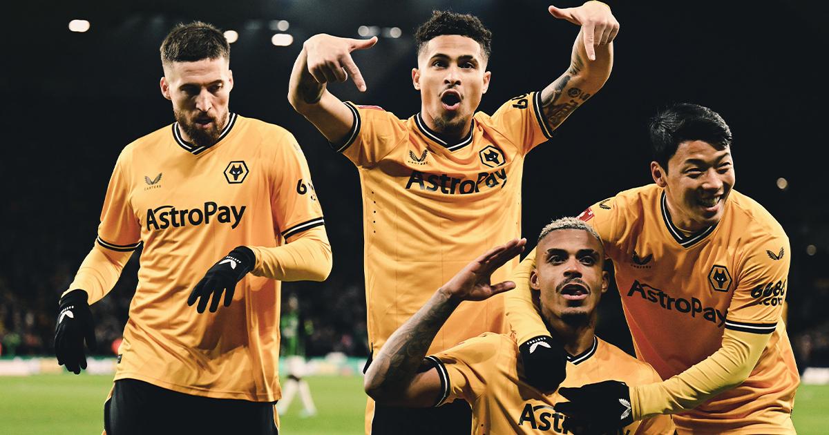 (VIDEO) Wolverhampton venció a Brighton y avanzó en la FA Cup