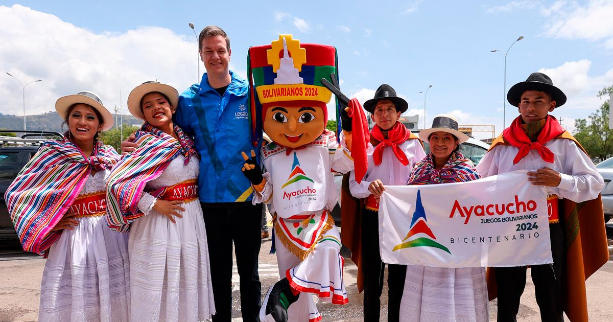  Zegarra: "Juegos Bolivarianos dejarán más que medallas, grandes experiencias e interculturalidad"