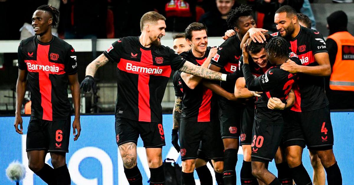 ¡Son imbatibles! Leverkusen remontó en los descuentos y avanzó en la Europa League