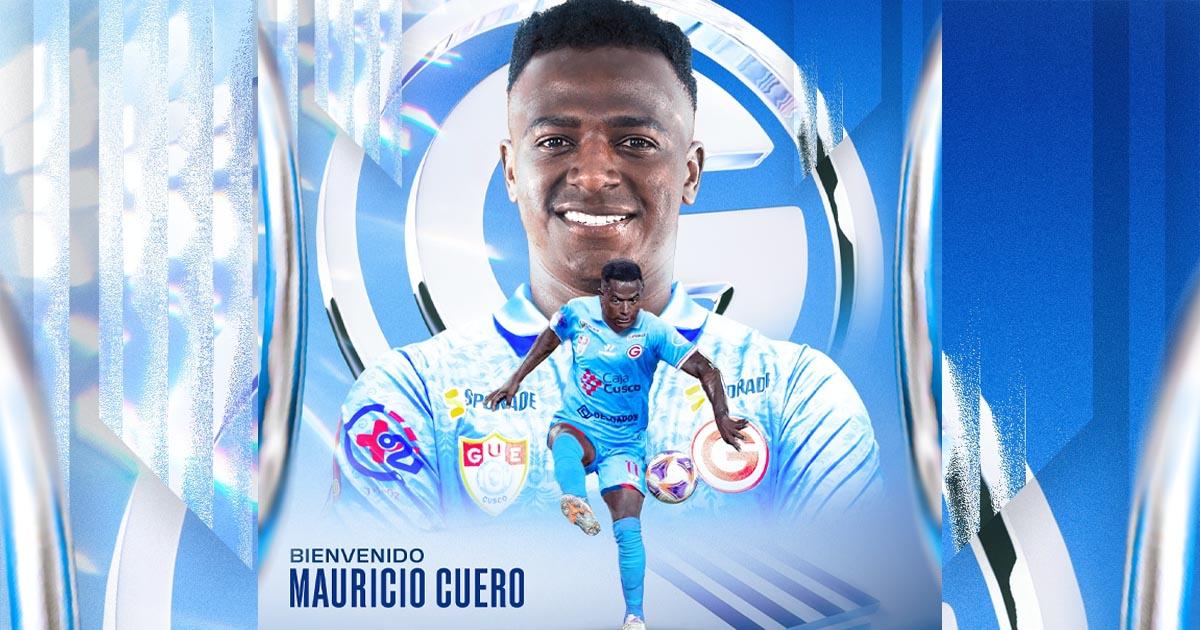 Garcilaso anunció fichaje de colombiano Mauricio Cuero