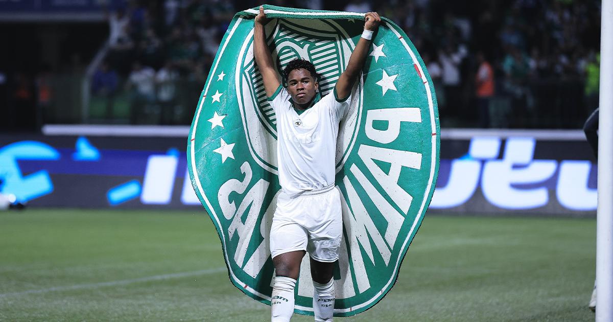 Endrick metió a Palmeiras a la final del Campeonato Paulista