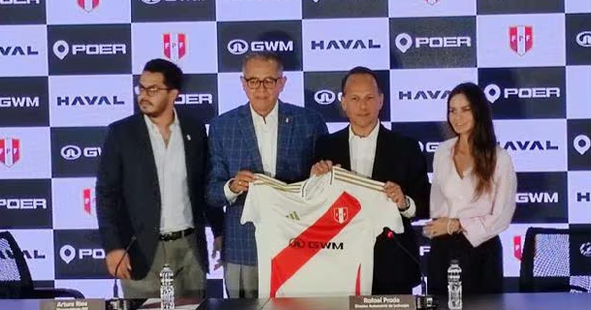 Selección peruana presentó a nuevo auspiciador