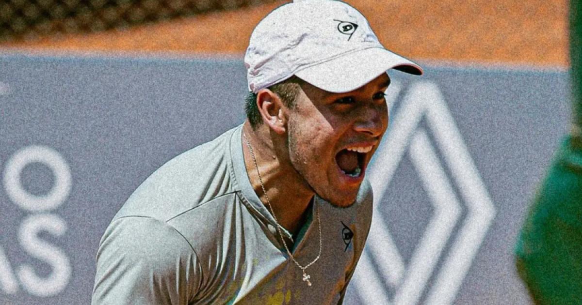 Gonzalo Bueno clasificó a 'semis' en dobles del Asunción Challenger junto a ecuatoriano Guillén