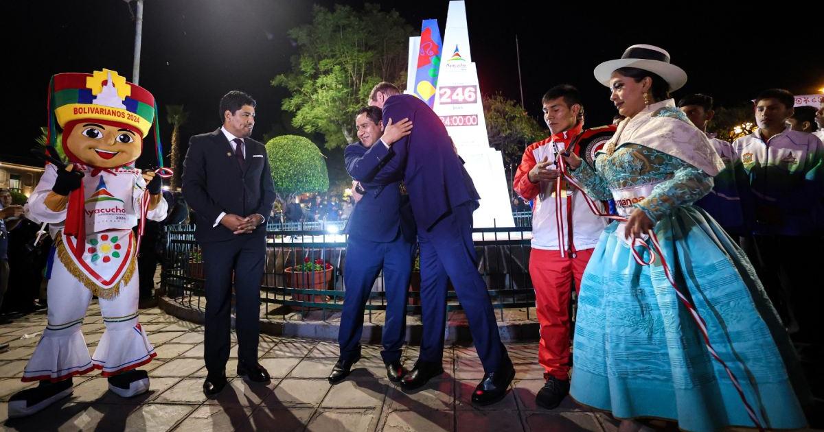   Ayacucho 2024 dio inicio al conteo regresivo de los Juegos Bolivarianos del Bicentenario