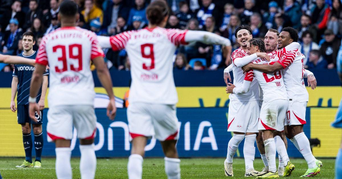  (VIDEO) RB Leipzig goleó y acecha los puestos de Champions