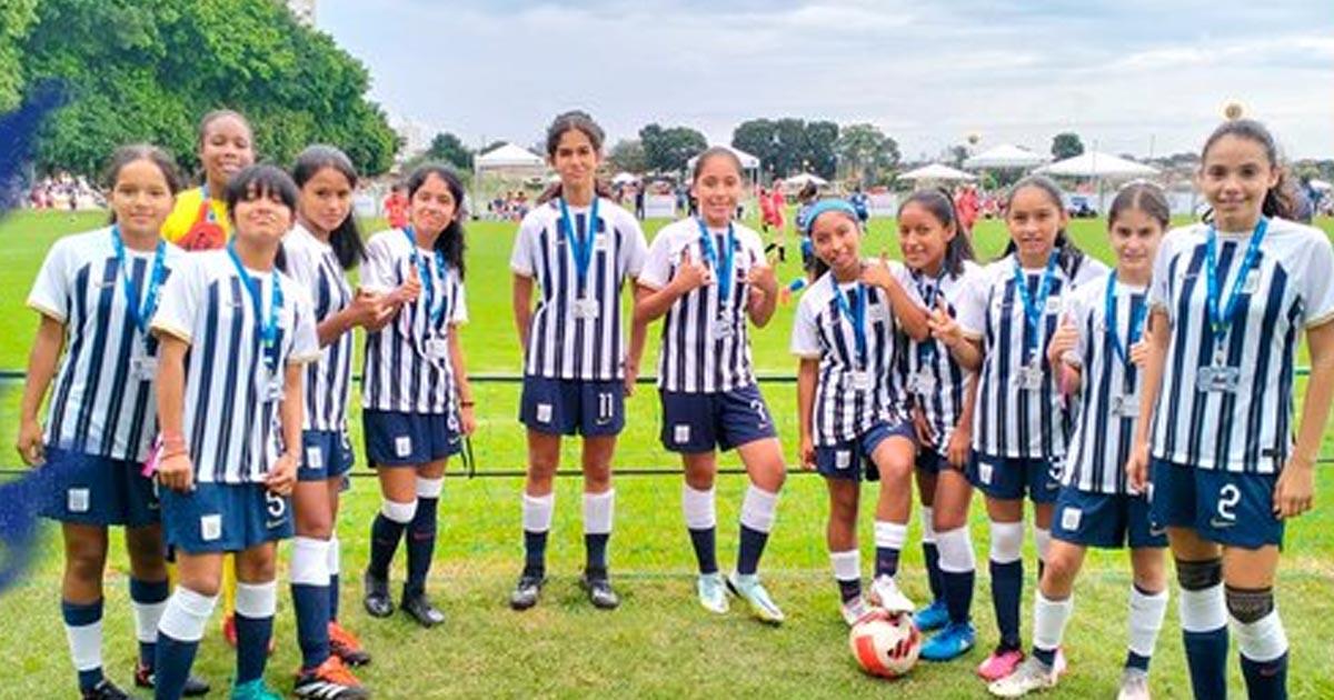 Alianza Lima Femenina Sub-12 compite en torneo 'Go Cup' en Brasil