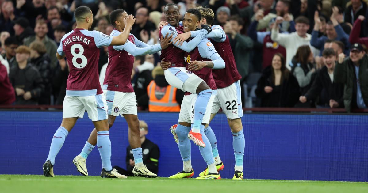 (VIDEO) Aston Villa ganó y continúa en zona de Champions