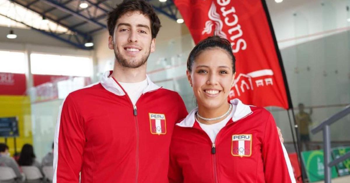 Team Perú sumó cuatro medallas más en squash en Sucre 2024