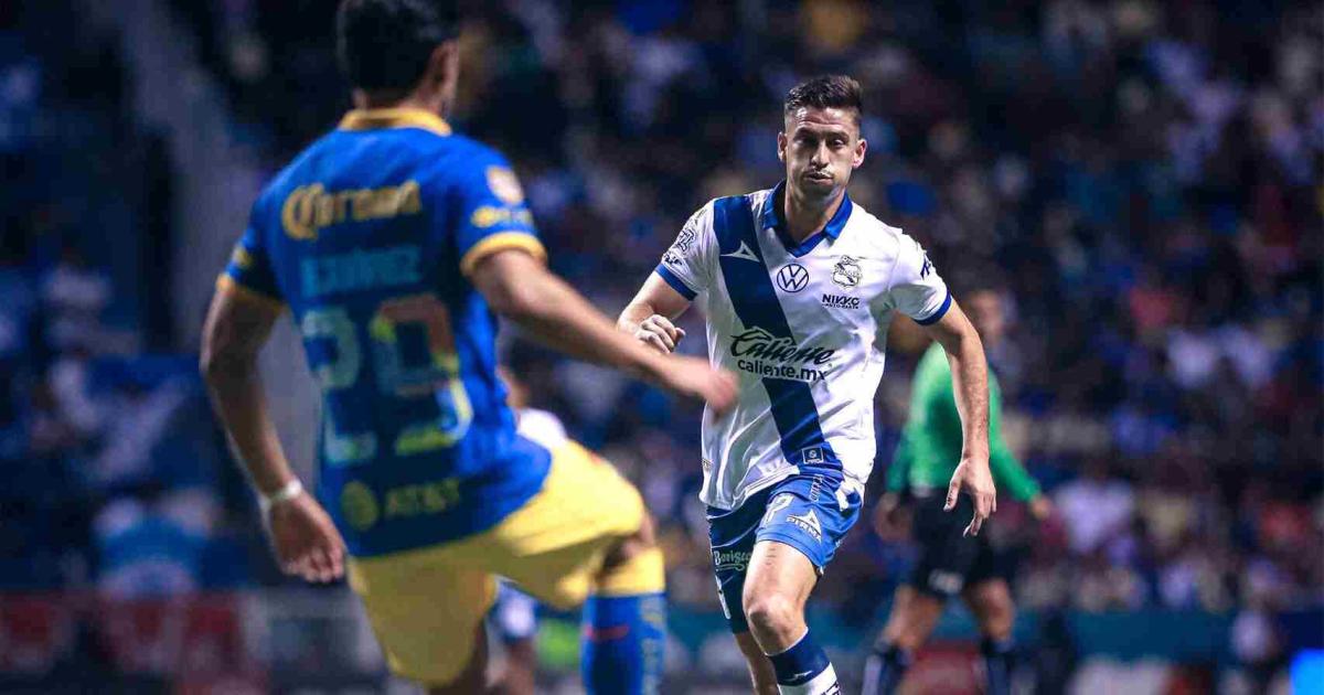 Santiago Ormeño jugó en derrota del Puebla ante el América