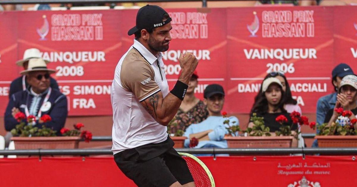 Berrettini se coronó campeón en ATP de Marruecos