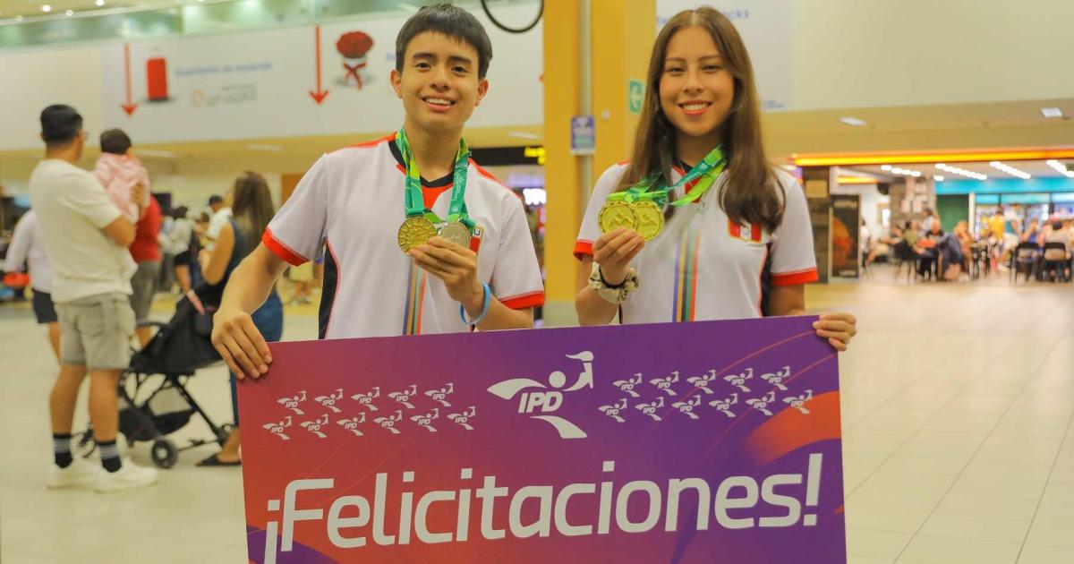 IPD recibió a primeros medallistas de Bolivarianos de la Juventud Sucre 2024