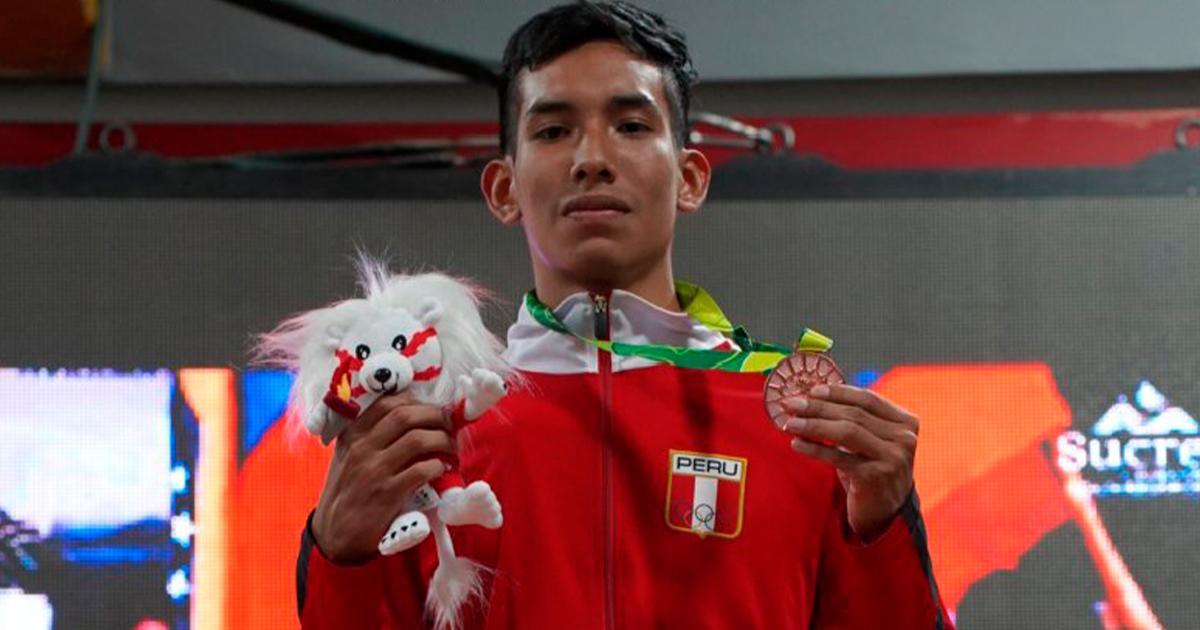 José Fernández consiguió tercera medalla para Perú en Sucre 2024