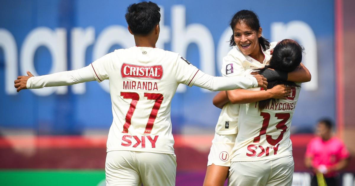 (FOTOS) ¡Lo pasó por encima! Universitario goleó 3-0 a Cantolao por Liga Femenina