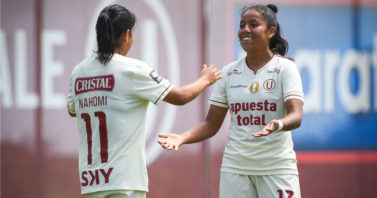 (FOTOS) ¡Lo pasó por encima! Universitario goleó 3-0 a Cantolao por Liga Femenina