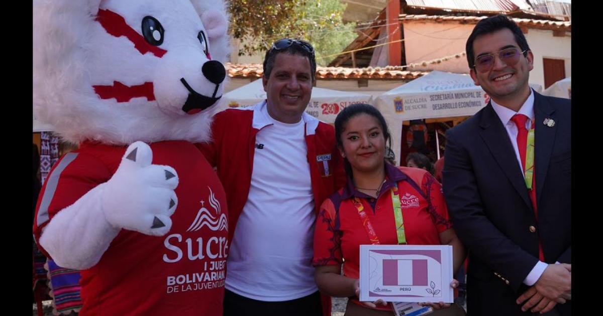 ¡Perú ya vive los I Juegos Bolivarianos de la juventud en Sucre 2024!
