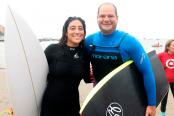 ¡Orgullo nacional! Peruana Daniella Rosas se coronó tricampeona sudamericana de surf
