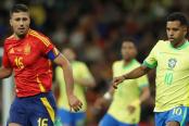 ¡Partidazo! España igualó a tres con Brasil en encuentro amistoso 
