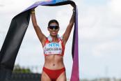 ¡Orgullo peruano! Kimberly García ganó medalla de oro en Mundial de Marcha por Equipos en Antalya