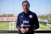 Gareca: "Me gustaría que el pueblo chileno tenga fe y confianza en su Selección"
