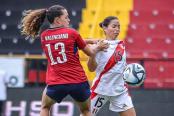 Selección femenina cayó por 5-1 en amistoso ante Costa Rica